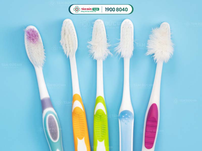 Quý khách nên định kỳ thay bàn chải đánh răng sau 2 - 3 tháng