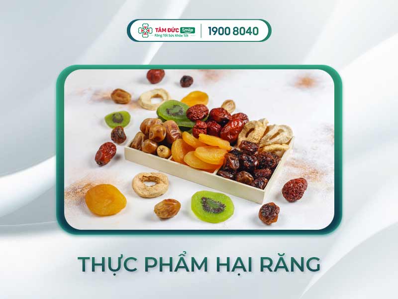 TOP 9 CÁC LOẠI THỰC PHẨM HẠI RĂNG NÊN HẠN CHẾ ĂN HOẶC UỐNG