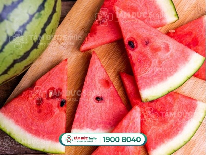 Dinh dưỡng trong dưa hấu