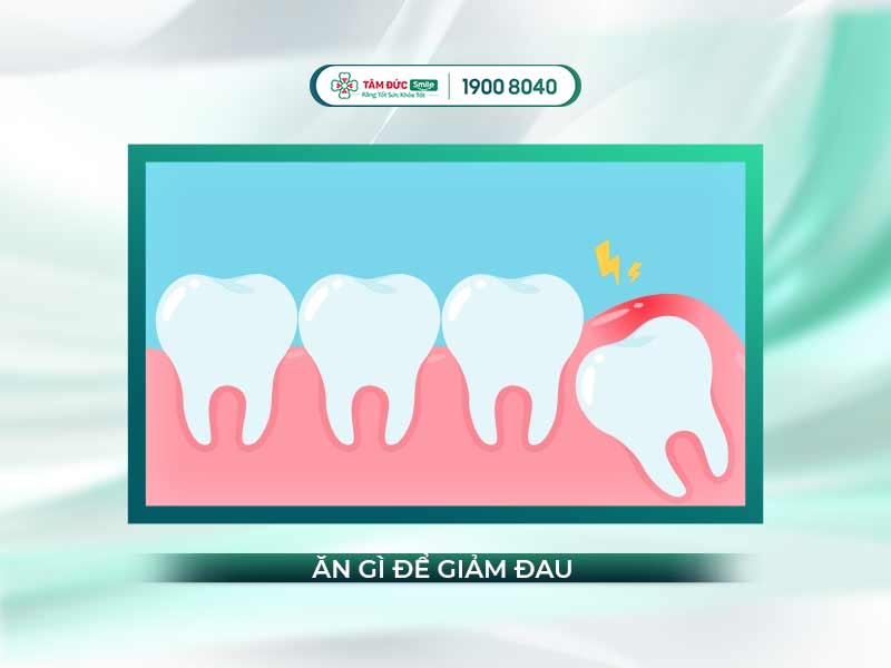 MỌC RĂNG KHÔN NÊN ĂN GÌ ĐỂ GIẢM ĐAU?
