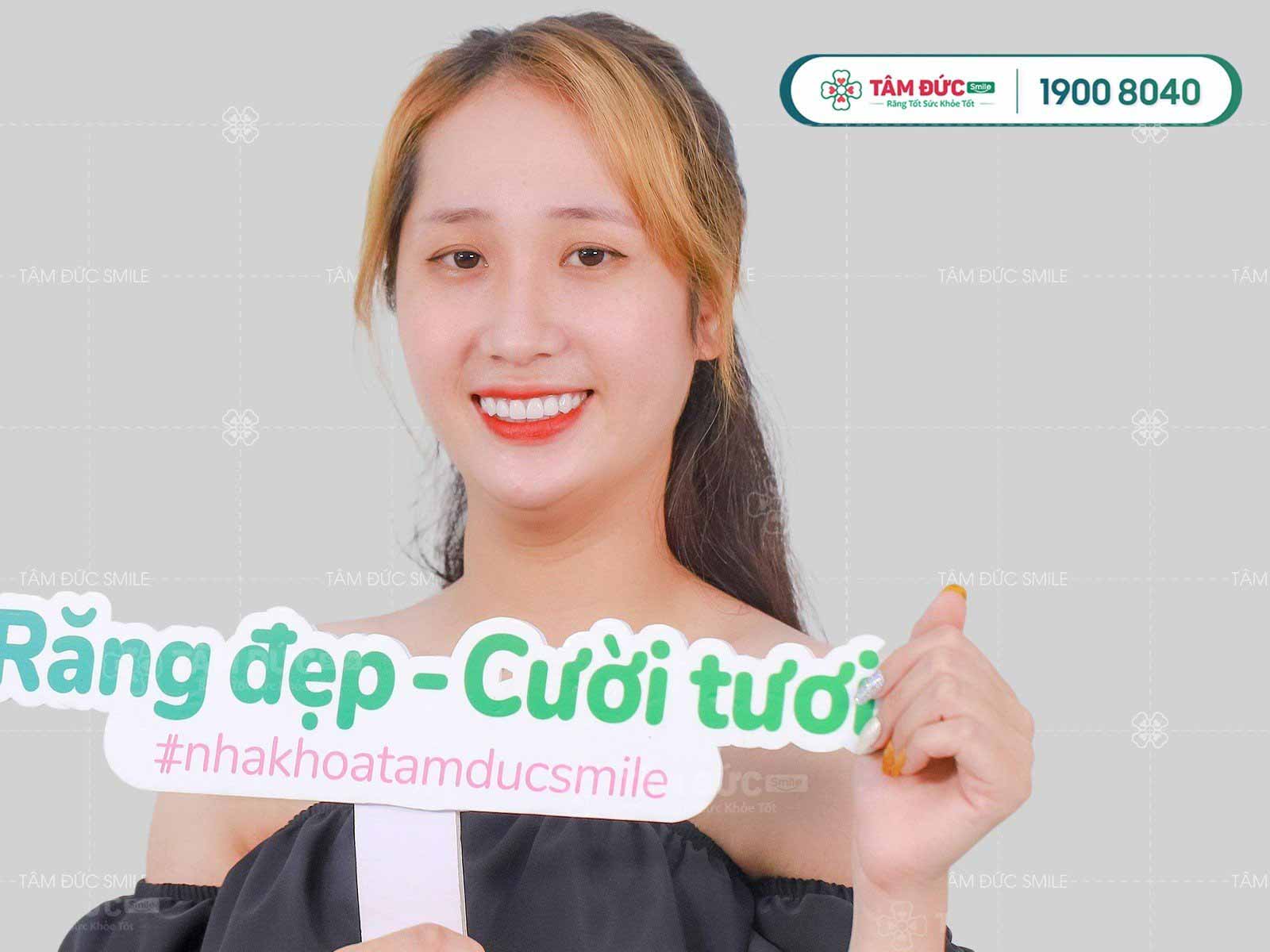 tẩy trắng răng không đau tại nha khoa Tâm Đức Smile