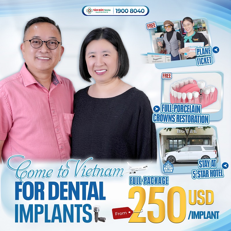 Promotions for Dental Services in Vietnam at Tam Duc Smile